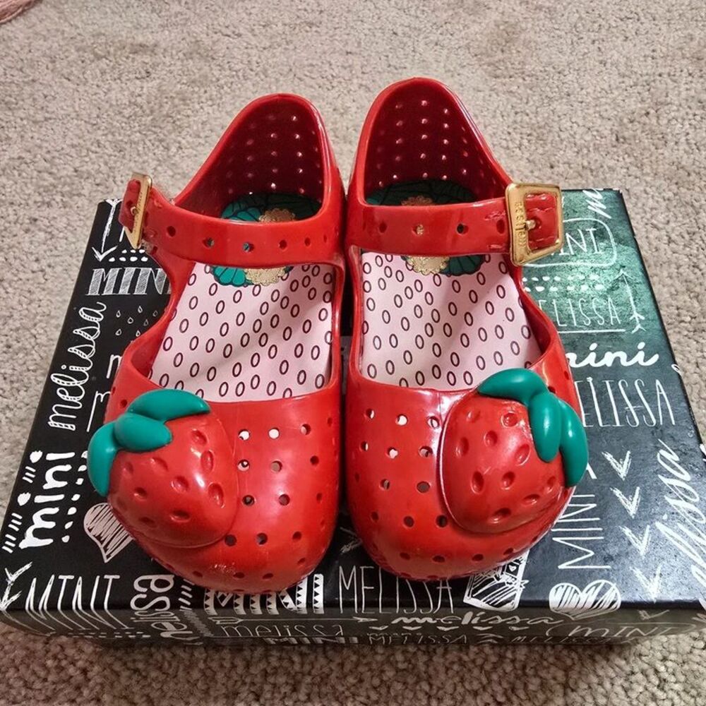 Mini Melissa Toddler Girls Jelly Shoes Size 6